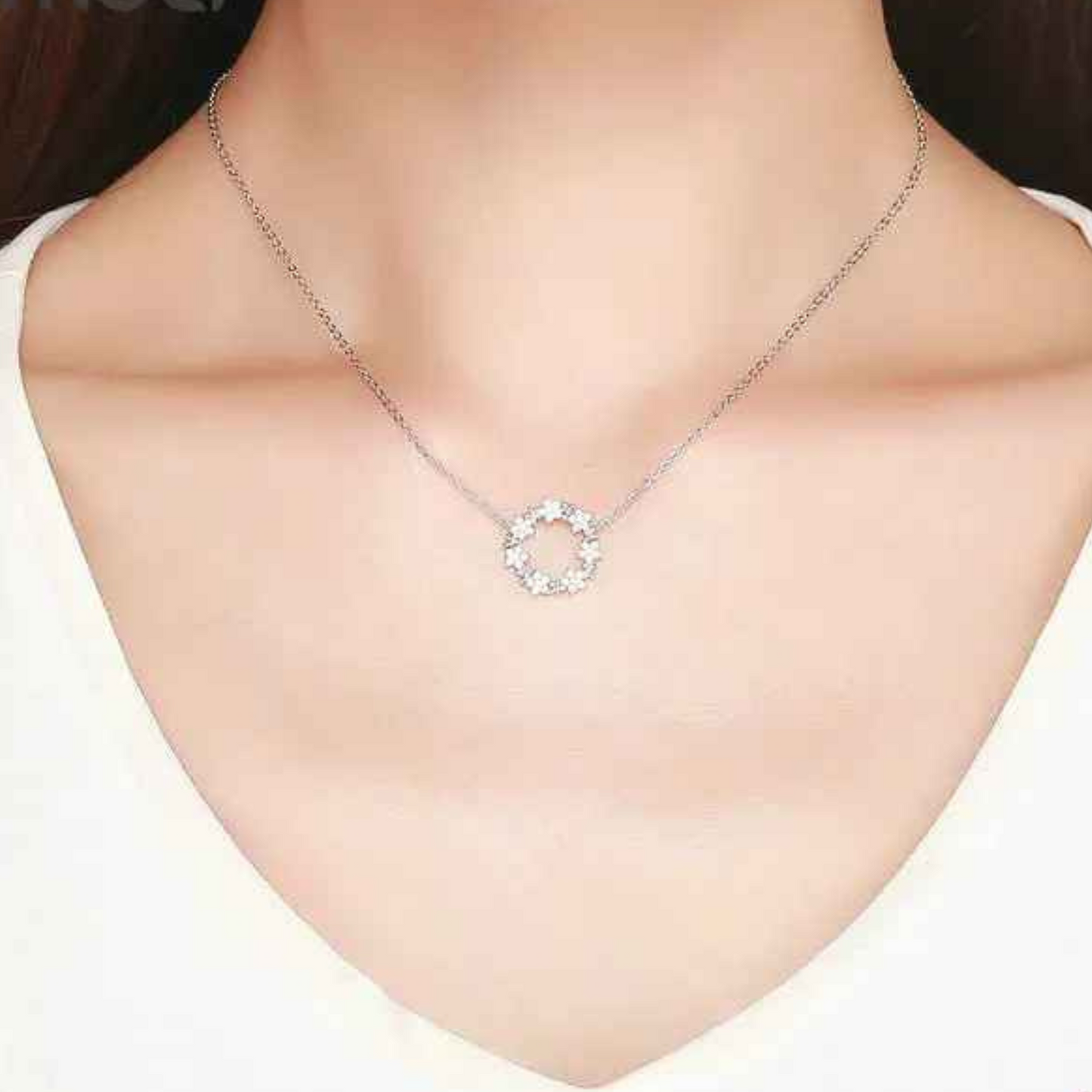 Colgante Círculo de Luz – Plata de Ley 925