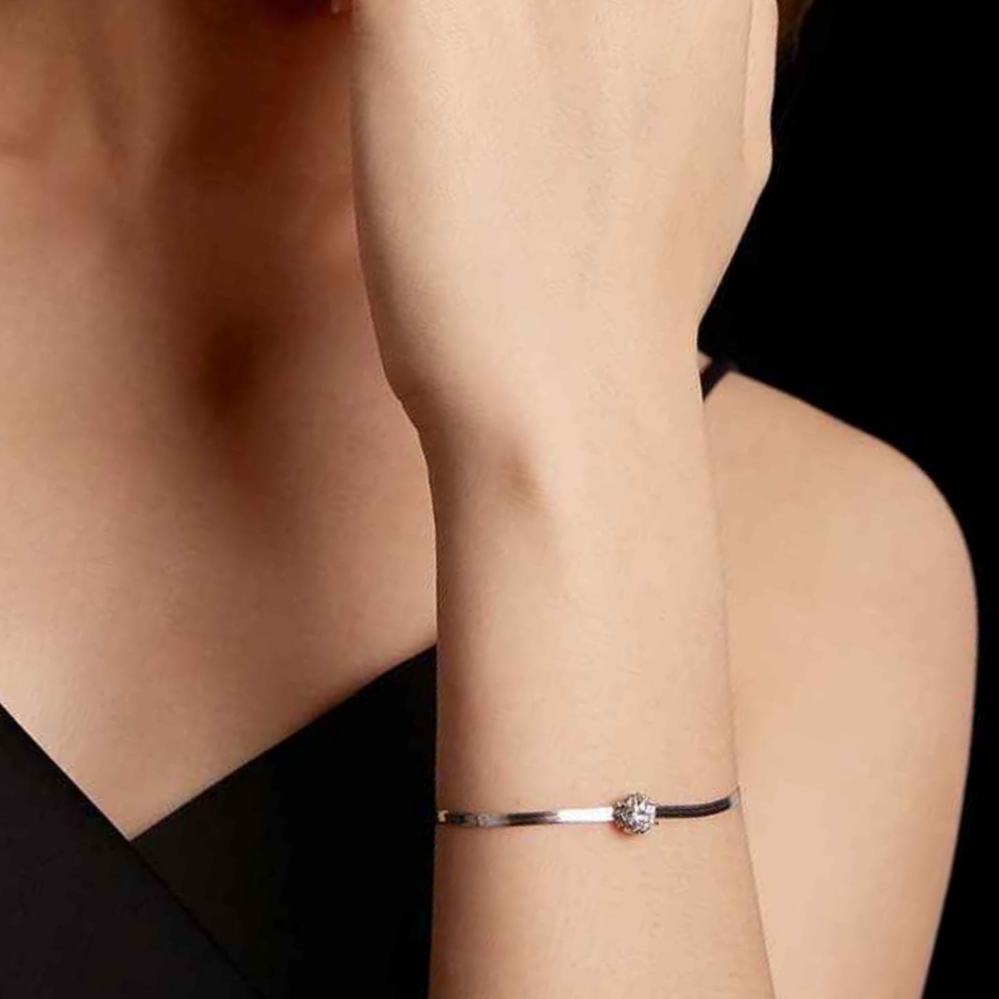 Pulsera Destello de Moissanita